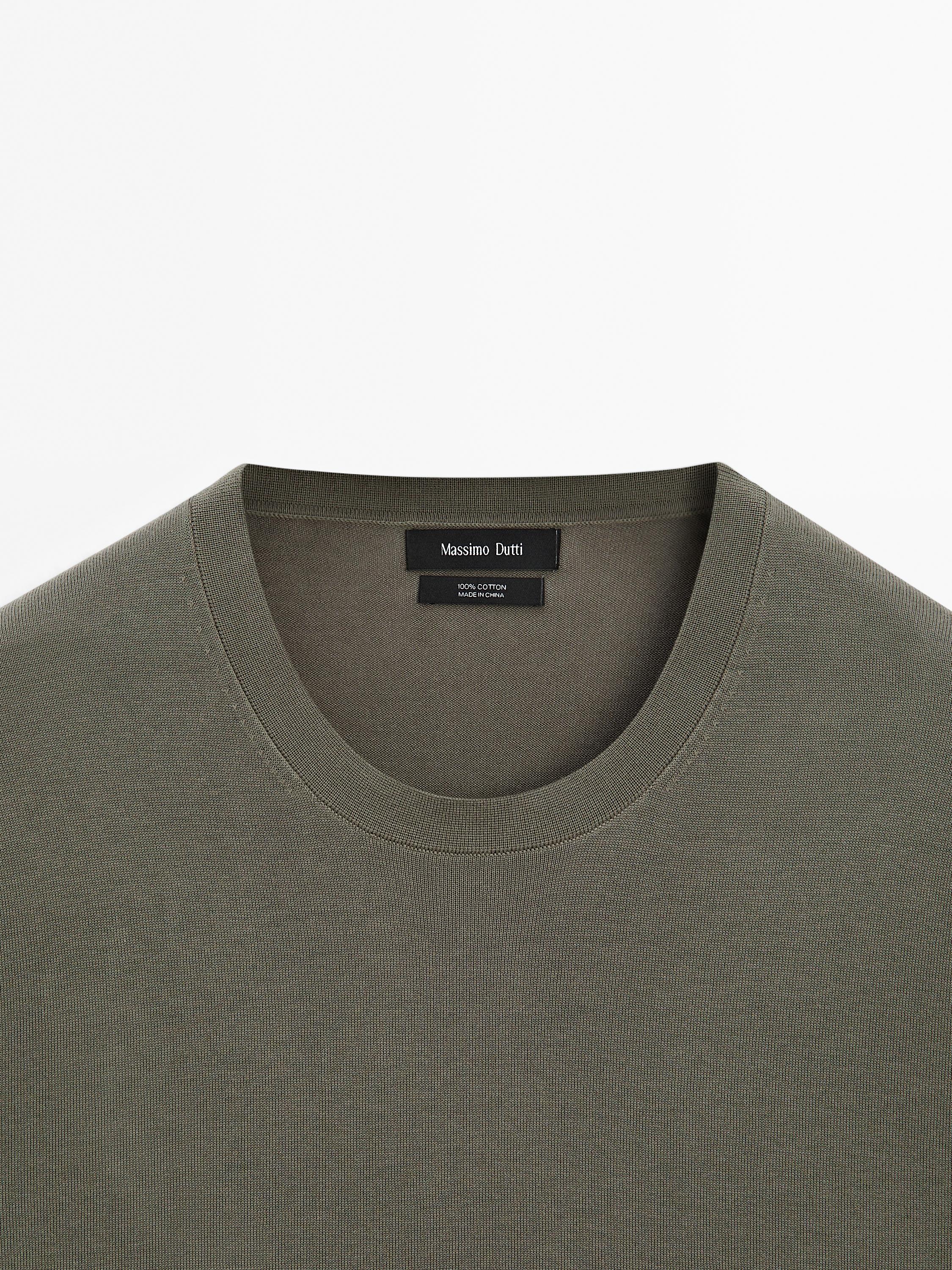 100% cotton knit T-shirt